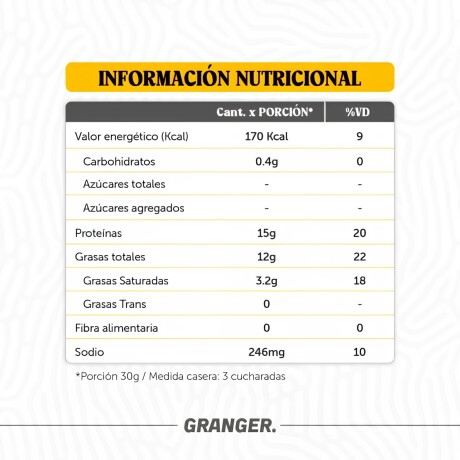 Omelettes Proteicos Premezcla Sabor Jamon y Queso GRANGER. 210g Omelettes Proteicos Premezcla Sabor Jamon y Queso GRANGER. 210g