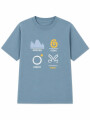 REMERA IÑAQUI GARDEN AZUL PIEDRA