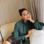 BLUSA ZARA VERDE