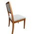 Silla Alice Tapizada Madera Comedor Diseño Moderno Calidad Blanco 1