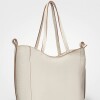 Shopper Cadiz en cuero graneado Natural