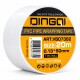 DINGQI CINTA PVC BLANCA USO PROTECCION E IMPERMEABILIZACION DE TUBERIAS 20MX48MM Dingqi Cinta Pvc Blanca Uso Proteccion E Impermeabilizacion De Tuberias 20mx48mm