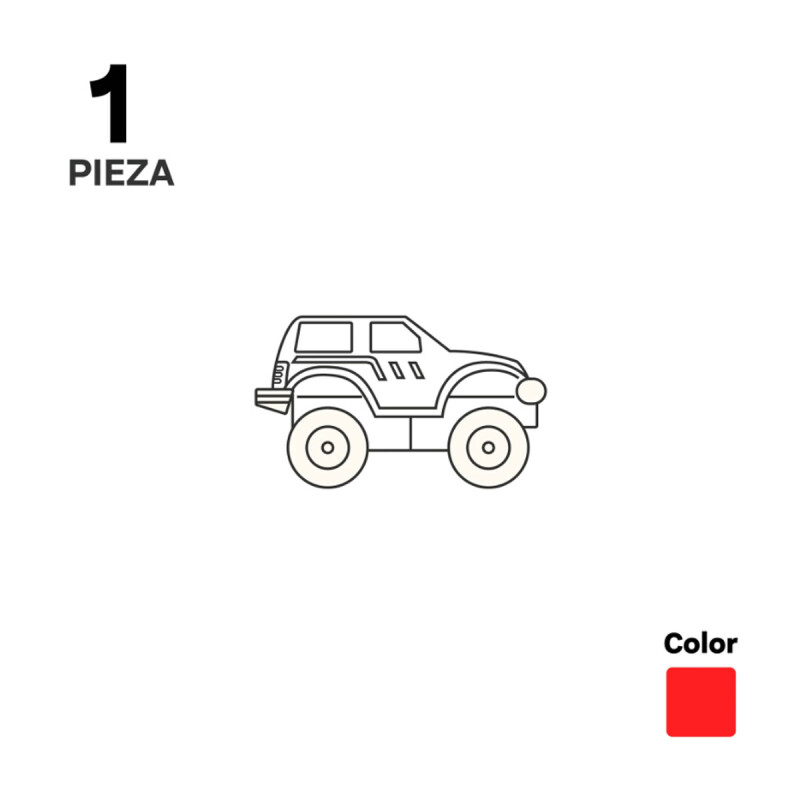 Auto Pista de carreras Imanix Speedway Car Rojo