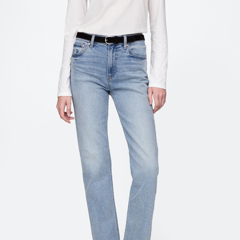 90S STRAIGHT HR LT MILSON LIGHT INDIGO 1