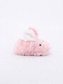PANTUFLA INFANTIL CONEJO ROSADO