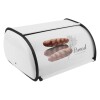 Panera Metal Retro 36x23x15 cm Blanco