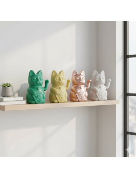 GATO DECORATIVO 12.5x10.5x16.5CM R.GOLD/INSPIRACION GATO DECORATIVO 12.5x10.5x16.5CM R.GOLD/INSPIRACION