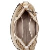 Cartera al hombro Quincie Convertible Mocha Logo/beige