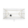 Baño Plegable Flexi Bath Stokke Transparente / Beige Baño Plegable Flexi Bath Stokke Transparente / Beige
