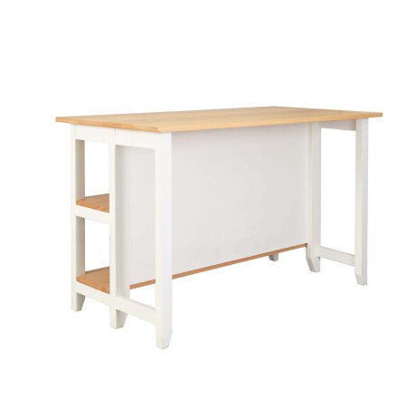 ISLA 120 CM MADERA BLANCO RAGUSA