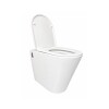 Inodoro de pared corto VIP con asiento slow Inodoro De Pared Corto Vip Con Asiento Slow