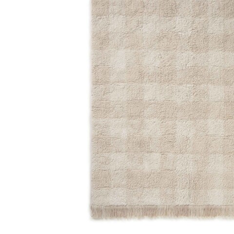 Alfombra Vichy Ivory