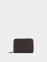 Cartera Lisa Con Textura Suave Xs marron