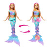 Muñeca Sirena Mágica de Flores Barbie Muñeca Sirena Mágica de Flores Barbie