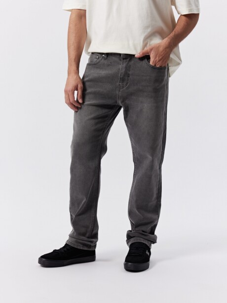 PANTALON DENIM JAVI JEAN GRIS