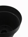 MACETA MANSSION NEGRO
