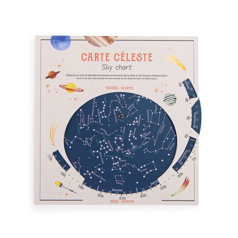 Caja de descubrimiento espacial El explorador Moulin Roty Caja de descubrimiento espacial El explorador Moulin Roty