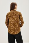 Campera Canvas Leopard Verde