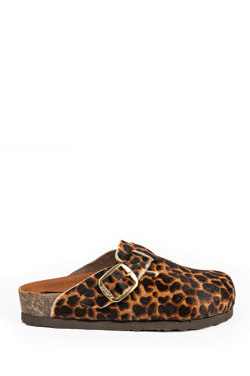 Zueco Austin Animal Print