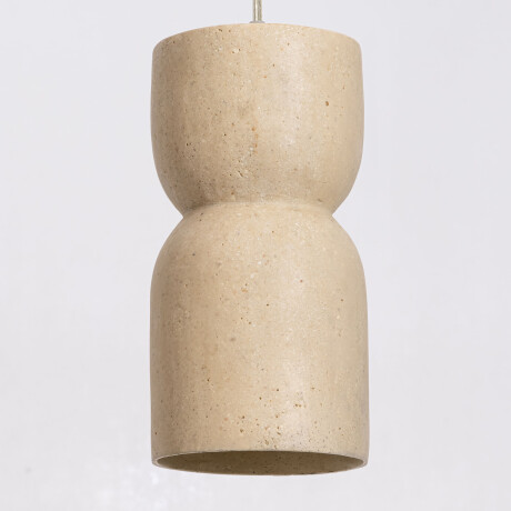LÁMPARA DE TECHO STONE NATURAL/BEIGE PIEDRA FM7UBSRSCL