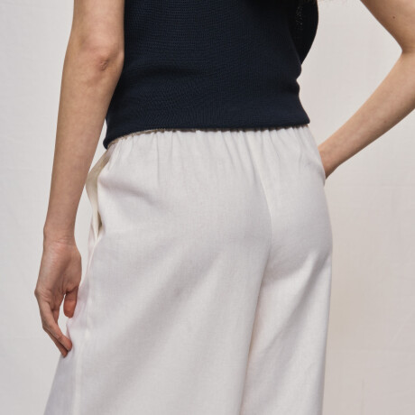 PANTALÓN PELU HIGH Crudo