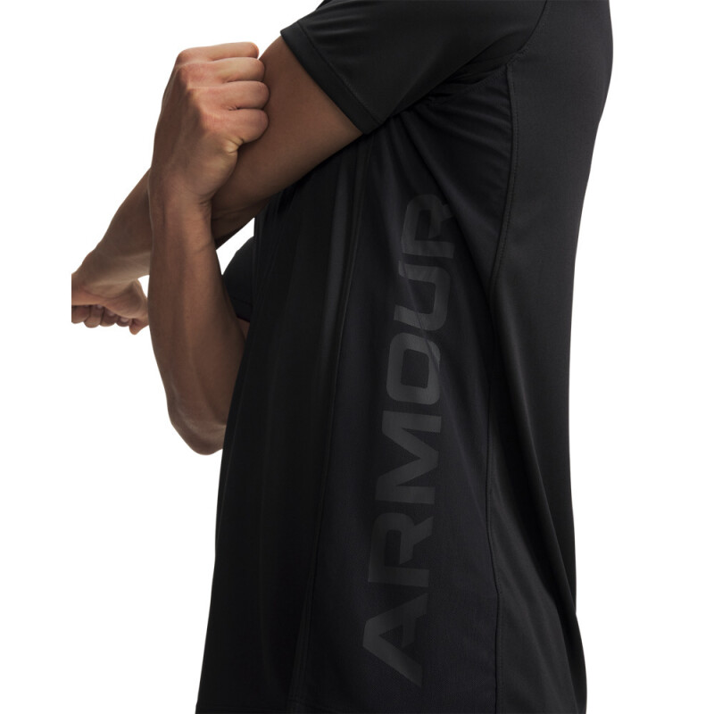 UA Tech Utility SS-GRN BLK