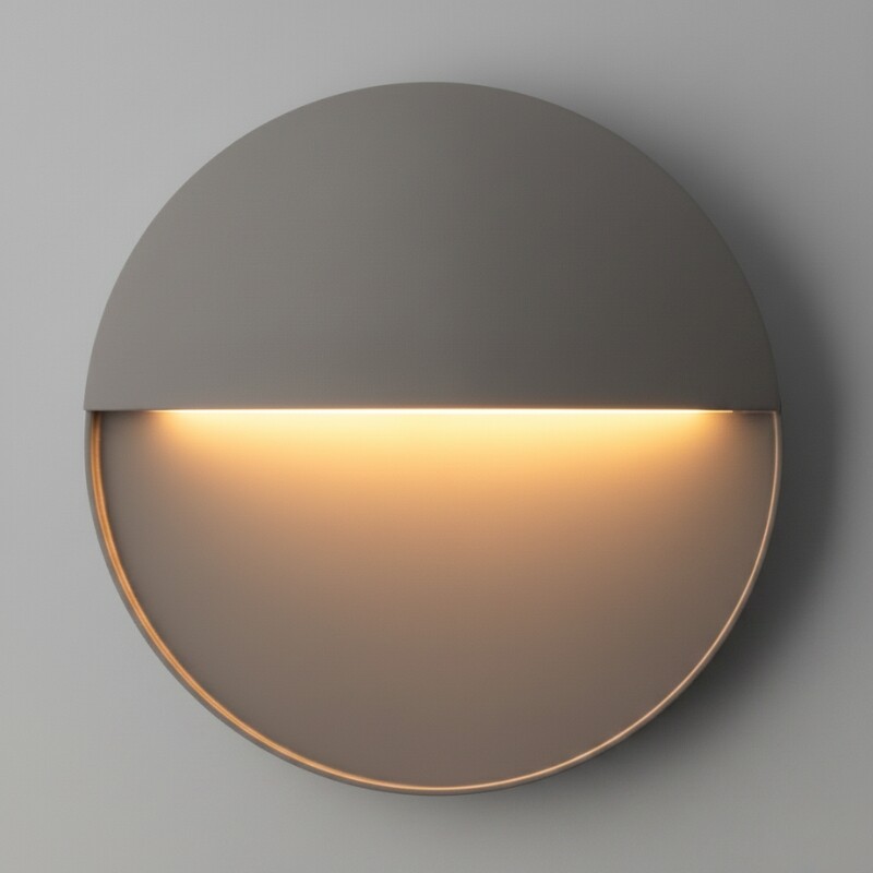 ARTEFACTO EXTERIOR DE PARED GALEANO 3W Luminaria Exterior De Pared Galeano 3W Gris