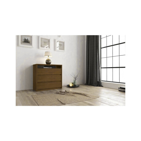 CÓMODA CAJONERA 3 CAJONES MDF NATURAL-BEIGE SOUTH