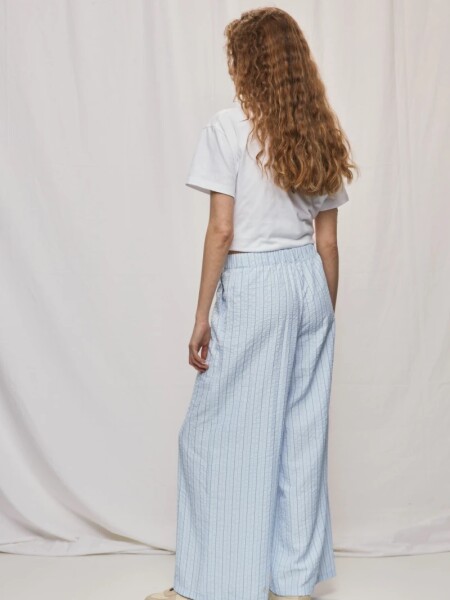 PANTALON D.CASSIN ROMA CELESTE