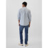 V-ATHLETIC SLIM SOFT MED MARINO MEDIUM WASH