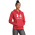 UA Rival Fleece Big Logo Hdy-RED RED-814