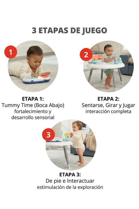 Centro de actividades de 3 etapas, diseño marino Centro de actividades de 3 etapas, diseño marino