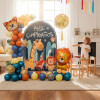 Kit Globos Para Decoración,tema Animales De La Selva Kit Globos Para Decoración,tema Animales De La Selva