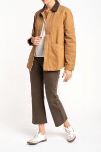 Sobrecamisa Garment Dyed Camel
