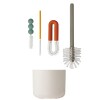 Set de cepillos limpia Biberones Cactus con base Boon MOD beige