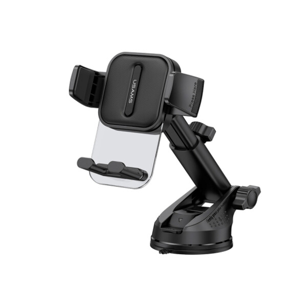 Soporte para auto Usams retráctil 360° color negro Soporte Para Auto Usams Retráctil 360° Color Negro