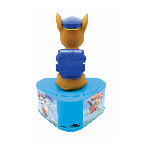 Parlante con Figura 3D Luminosa y Bluetooth Lexibook Paw Patrol