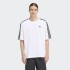 Remera Adidas 3 Tiras Blanco