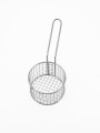 CANASTO REDONDO INOX PLATEADO