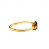 Anillo Trilogy-Oro 18k-Piedra Zafiro y Zirconia-AN9507 conpiedra