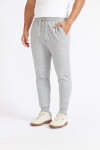 Quiksilver Pantalón con puño Hombre - Gris Melange Combinado
