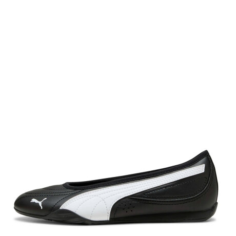 Ballerina de Mujer Puma Catch Soleil Negro - Blanco