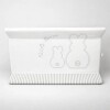 Cambiador rigido dormitorio NORDIC conejo gris blanco