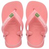 Sandalias Havaianas Baby Brasil Logo Niños Rosa Mango