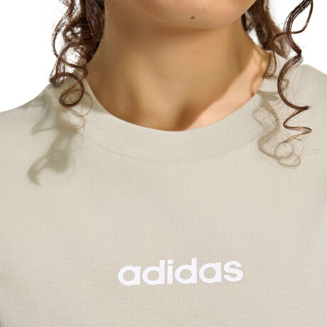 Remera de Mujer Adidas W Lin Sj T Beige