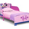 Cama de madera Minnie Mouse Disney rosa palido Cama de madera Minnie Mouse Disney rosa palido