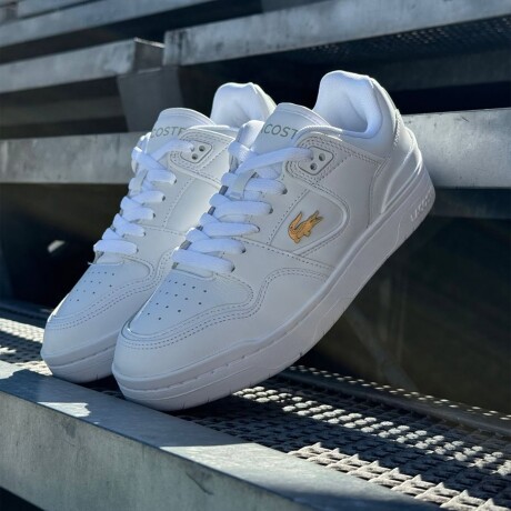 Championes LACOSTE Courtcage Set White