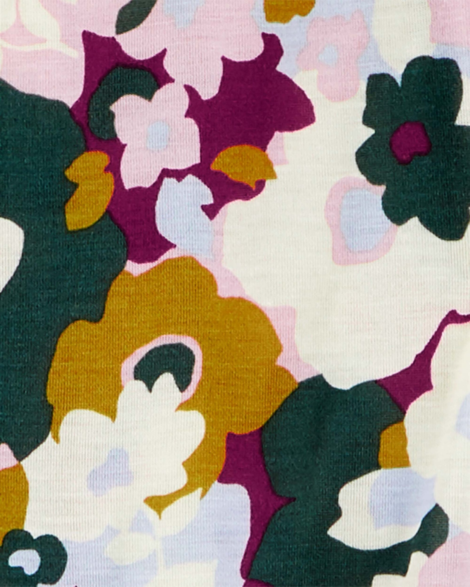 Pijama una pieza, diseño floral, línea purelysoft Sin color