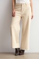 Jean culotte Paulina beige