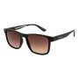 Lentes De Sol One Piece Bossa Nova De Policarbonato Degradado Marrón/Marrón